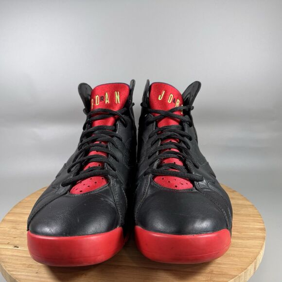Air Jordan 7 Marvin The Martian Men\'s Size 13‎ Shoes Black Red Athletic Sneakers main image 4
